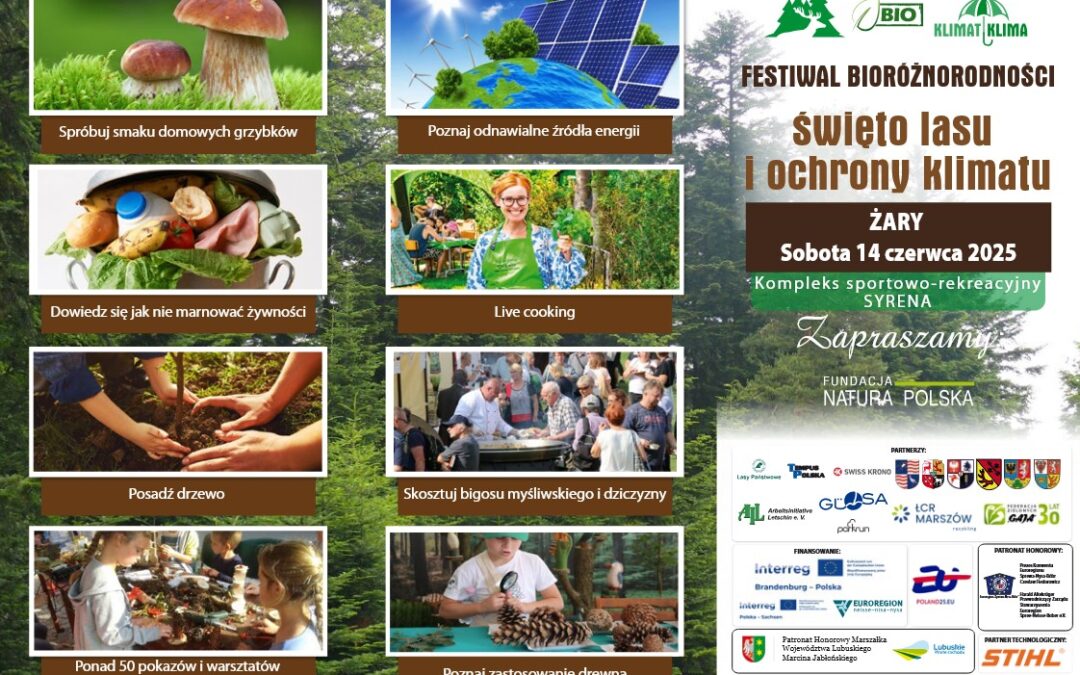 Festiwal Bioróżnorodności – Święto Lasu i Ochrony Klimatu w Żarach